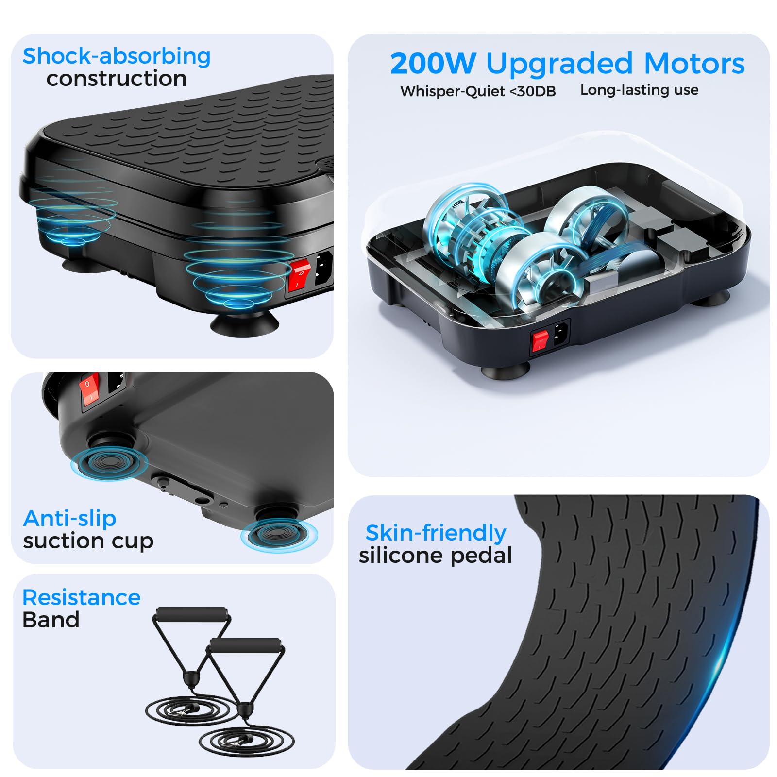 ShineMaos vibration plate remote control for convenient adjustments