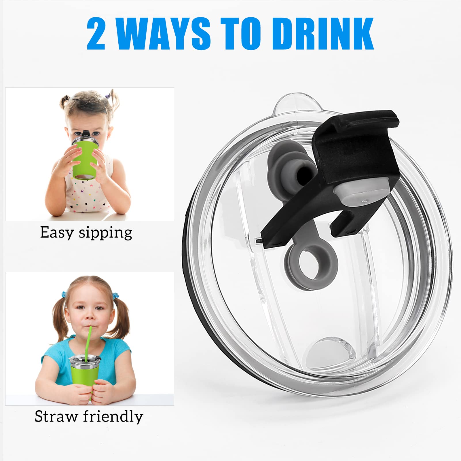 ShineMe dishwasher-safe cups stack neatly for easy storage