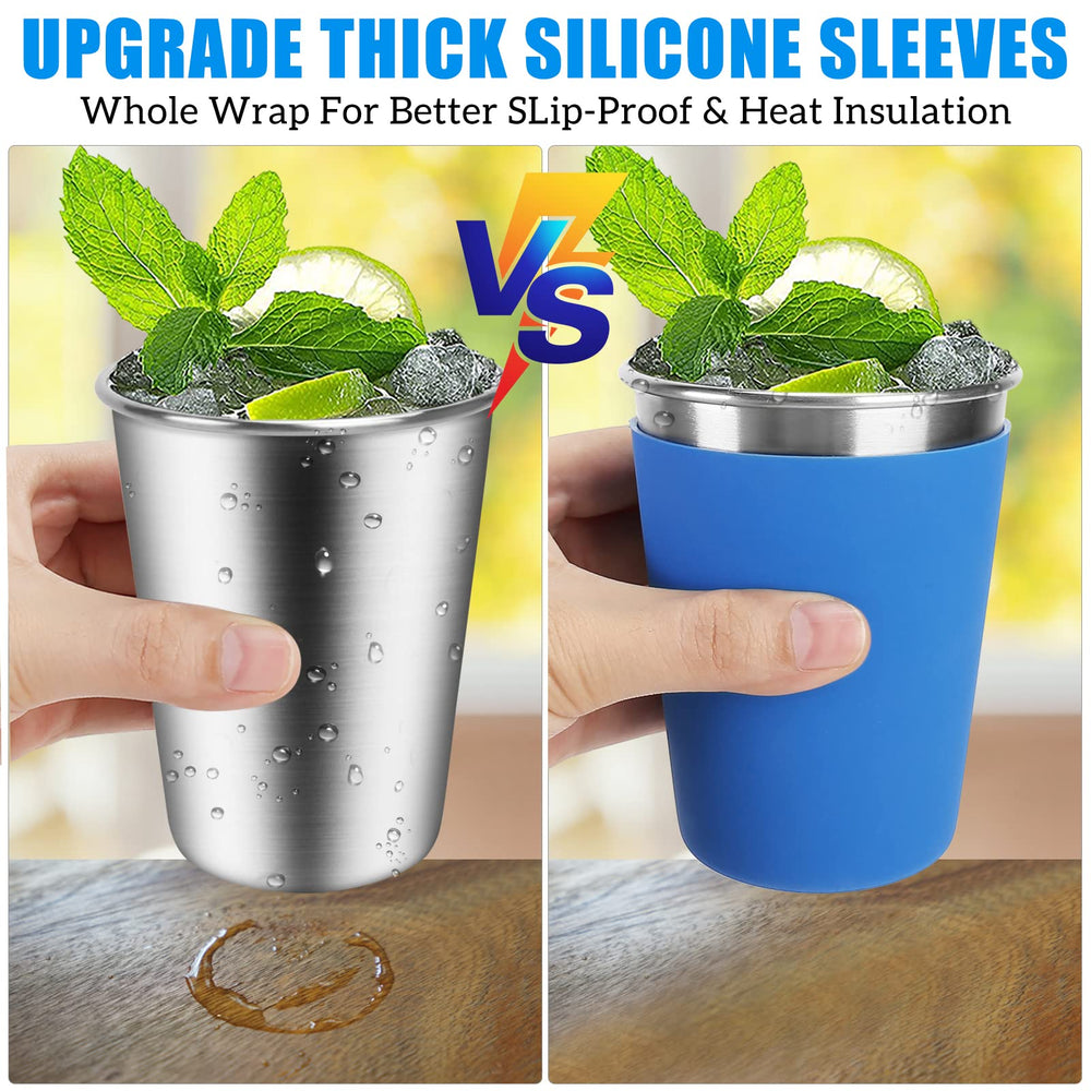 ShineMe spill-proof lids with silicone straws prevent leaks