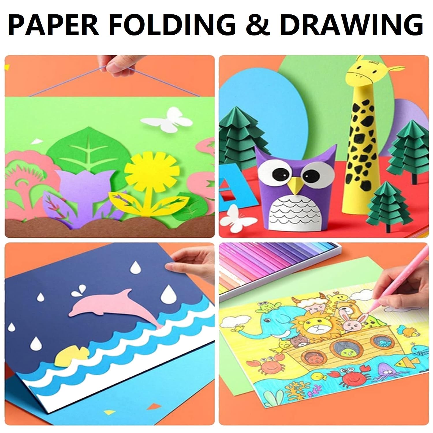 Shinok classroom setup using construction paper