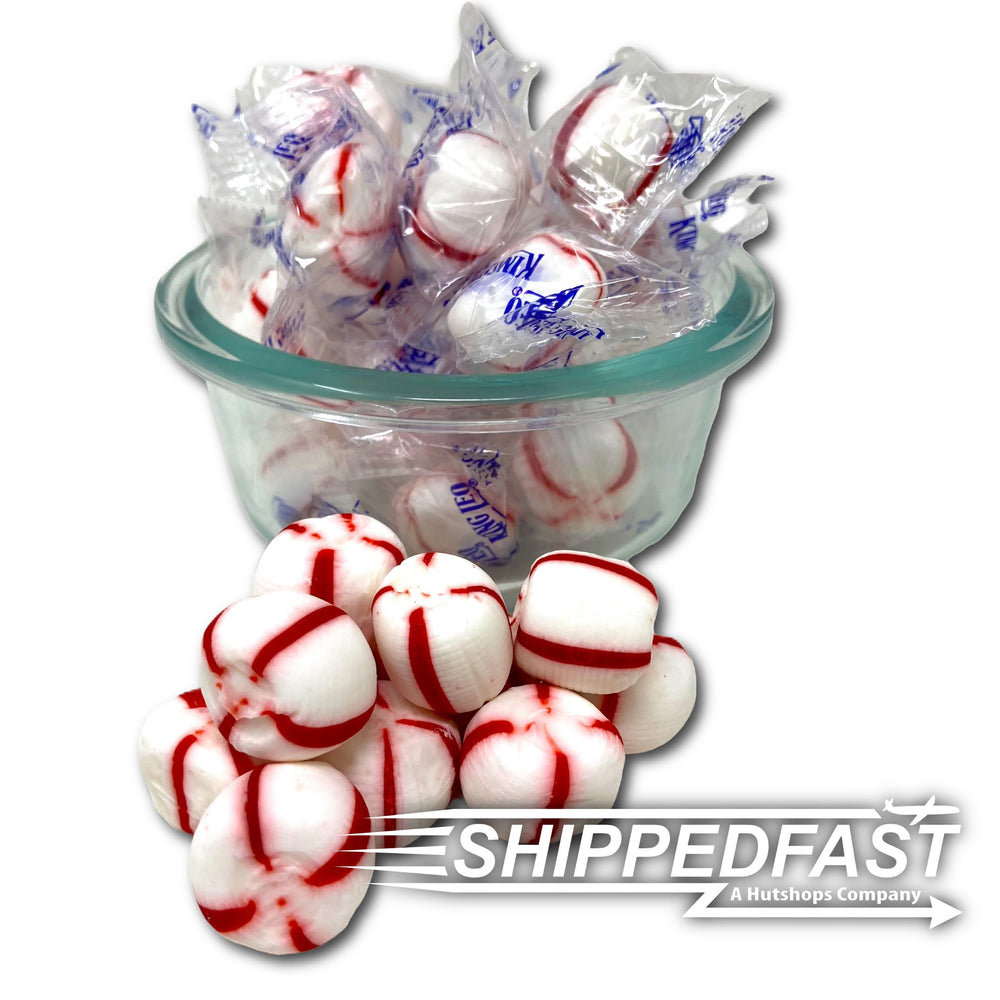 Shippedfast Soft Peppermint Puff King Leo on office desk for quick refreshment