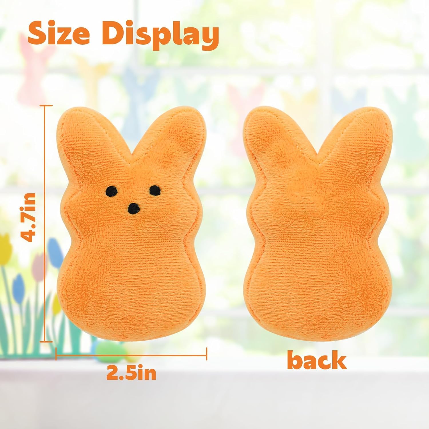 SHIRIA 5-inch bunny plush ideal as compact Easter basket filler.