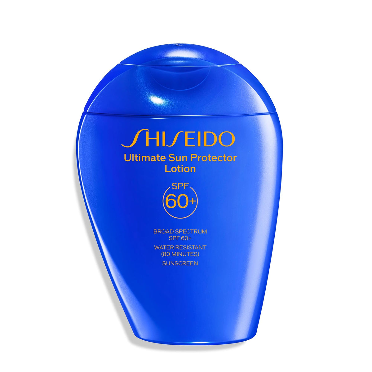 Shiseido Ultimate Sun Protector Lotion shows clear, residue-free application for daily wear.