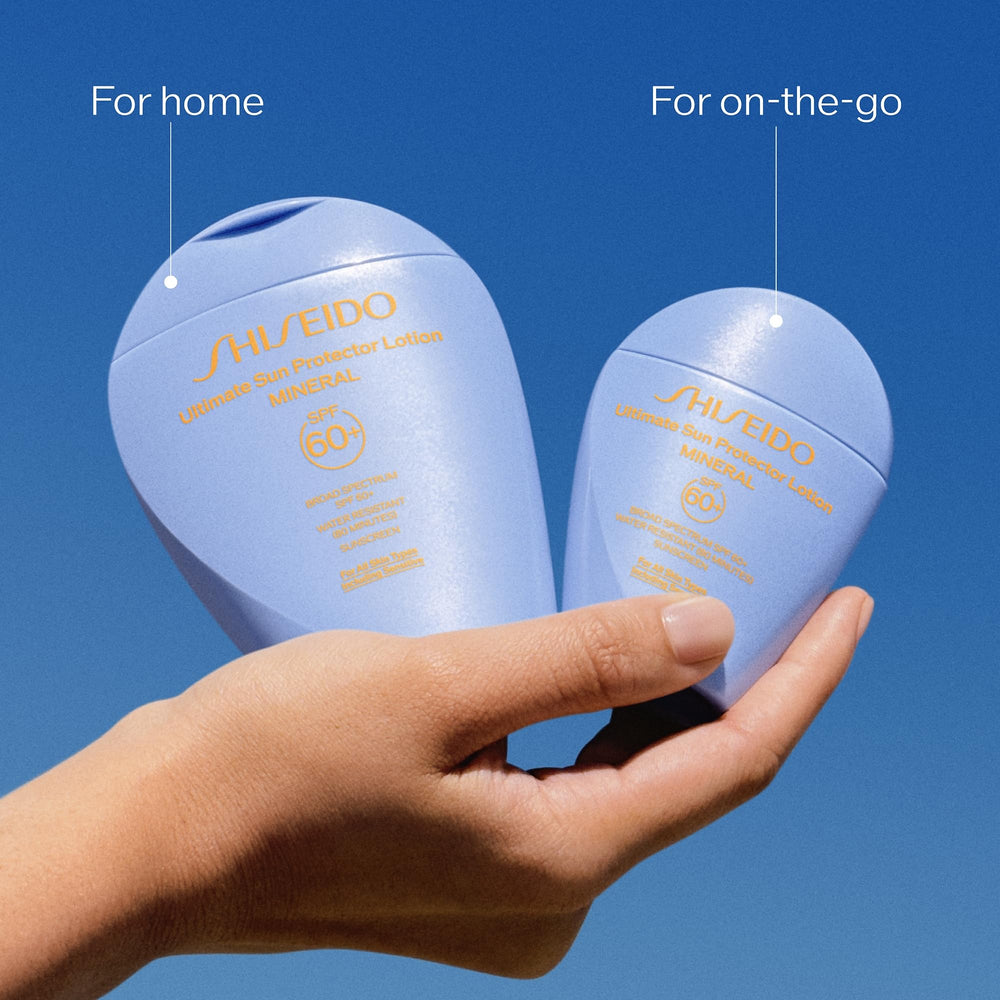 Shiseido Ultimate Sun Protector Lotion skincare ingredients support hydration and even tone