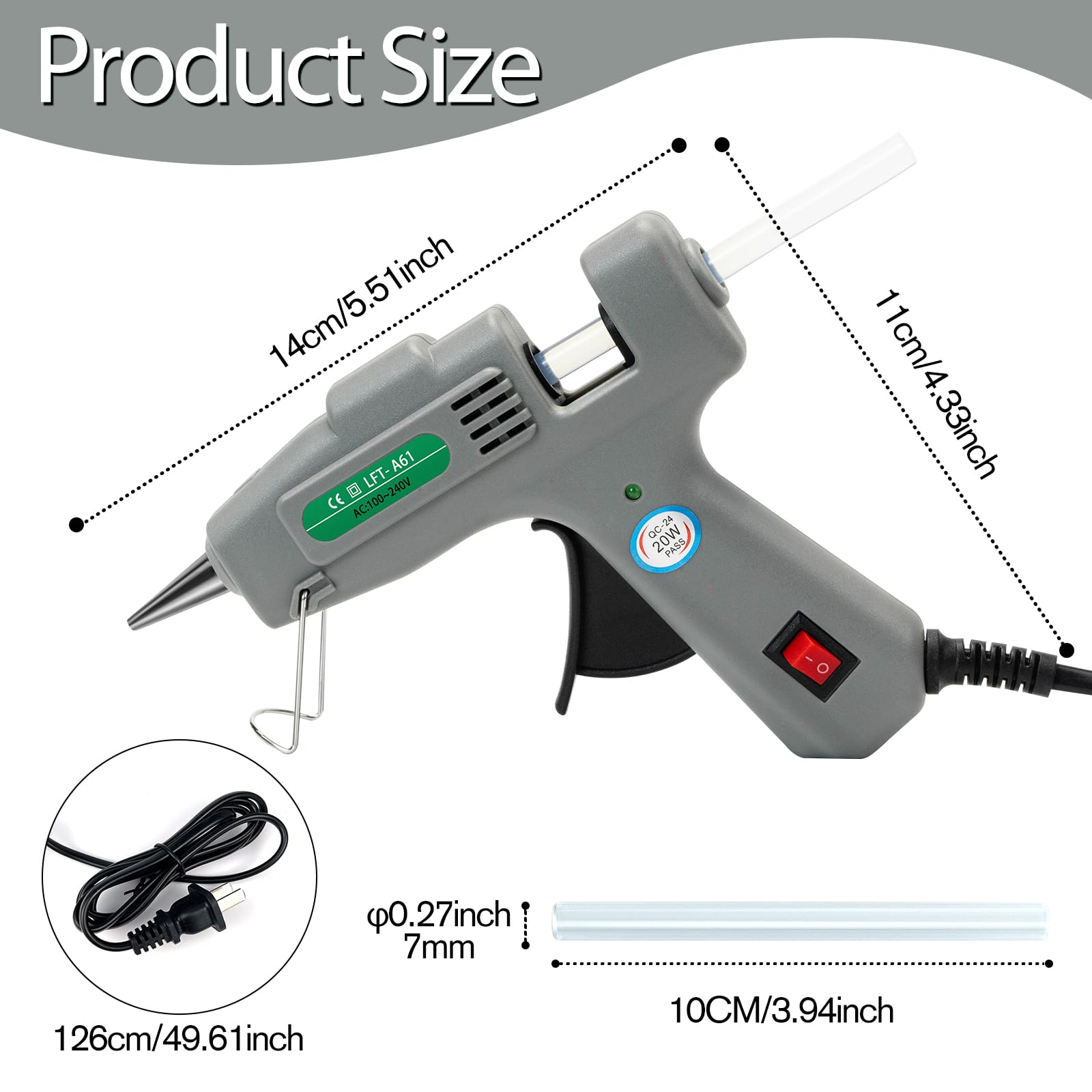 SHJADE precision nozzle detail for controlled glue flow and less waste.