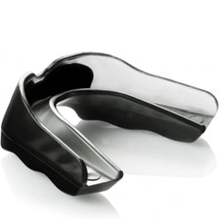 Shock Doctor Pro Mouth Guard front bumper provides enhanced protection during contact play.