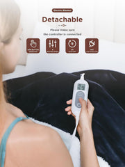 Shodu heated blanket offers 8-level temperature control for personalized comfort