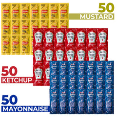 Shop Square mustard packets 50-pack perfect for grilling and picnics.