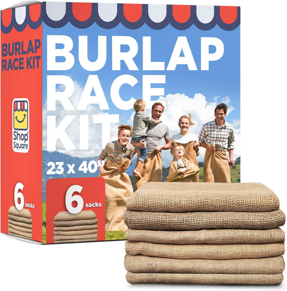 Shop Square potato sack race bags 23x40 ready for field day fun and inclusive play