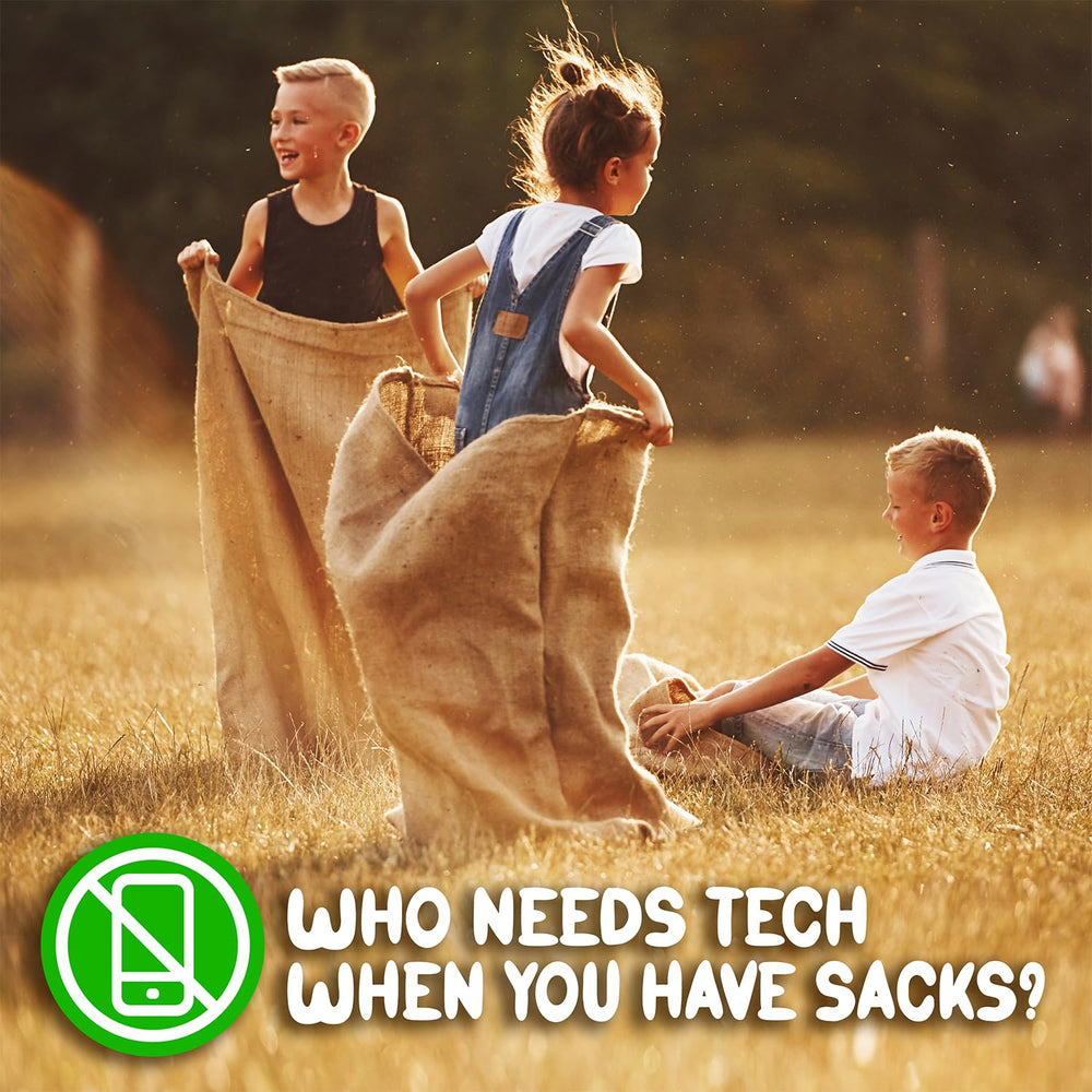Shop Square eco-friendly sack race bags reduce waste at events