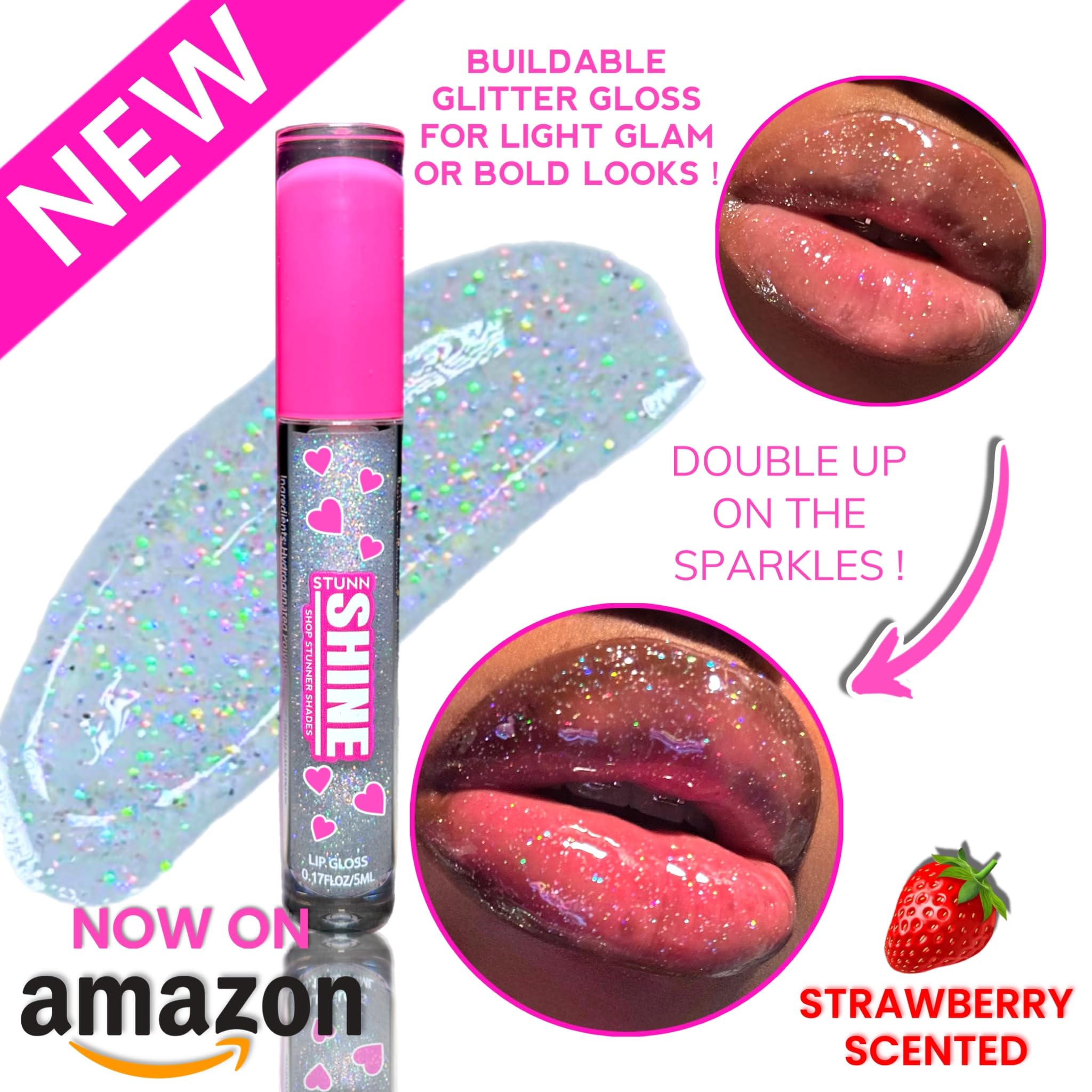 Shop Stunner Shades Stunn Shine wand application demonstrates easy, even coverage