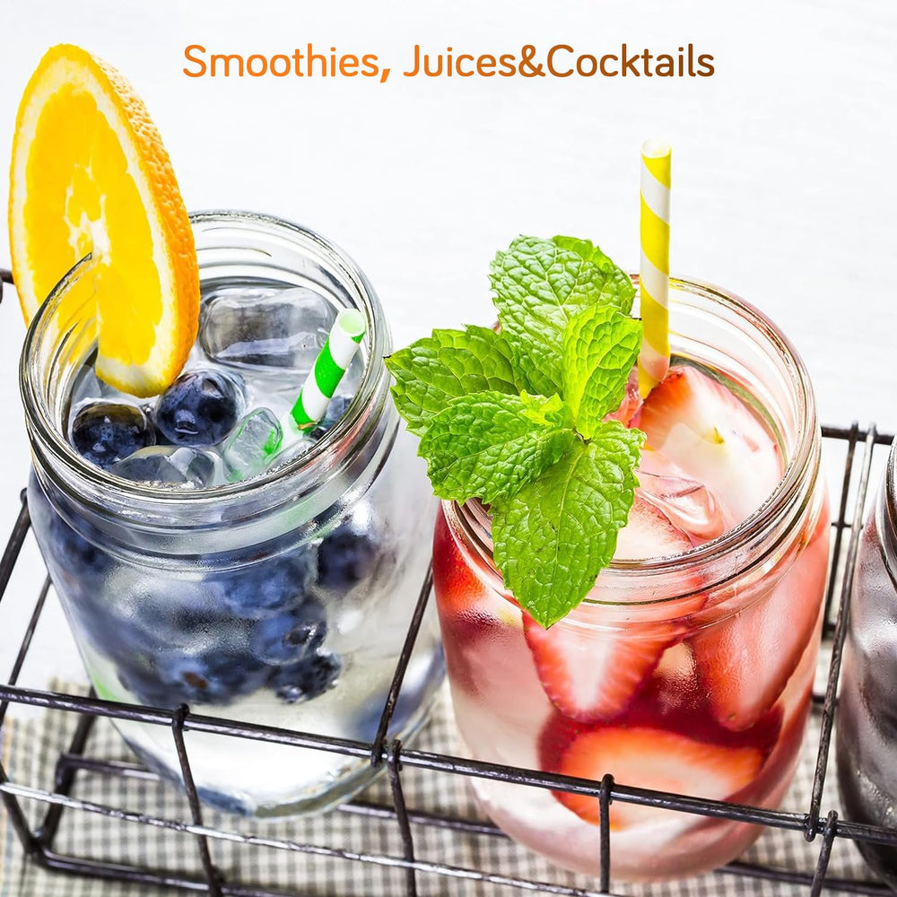 Showvigor versatile 16oz jars for meals, jams, and sauces