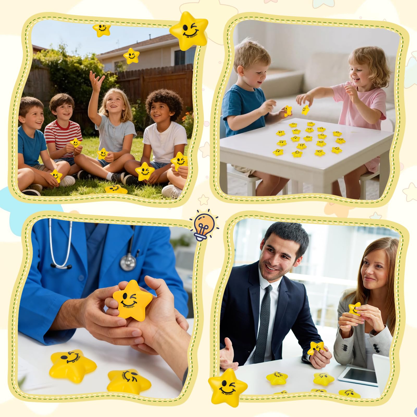 SHQDD kid-safe stress balls, perfect rewards and classroom use