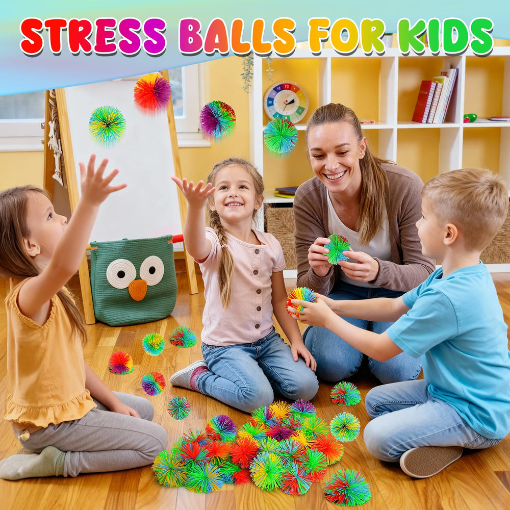 SHQDD party favors with stringy balls offer bright, engaging gifts.