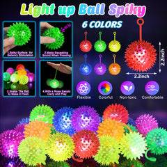 SHQDD six-color glow balls for vibrant party fun