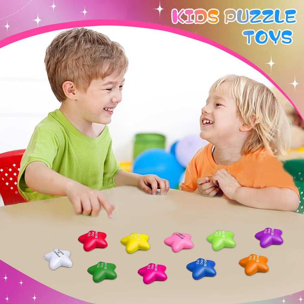 SHQDD star stress ball orange for sensory play and focus