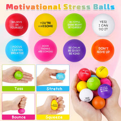 SHQDD green stress ball helps focus during study sessions or conference calls