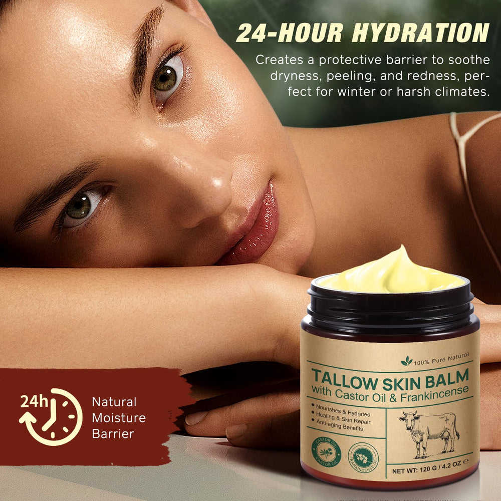 Shuangjia natural lip balm for dry lips before bed.