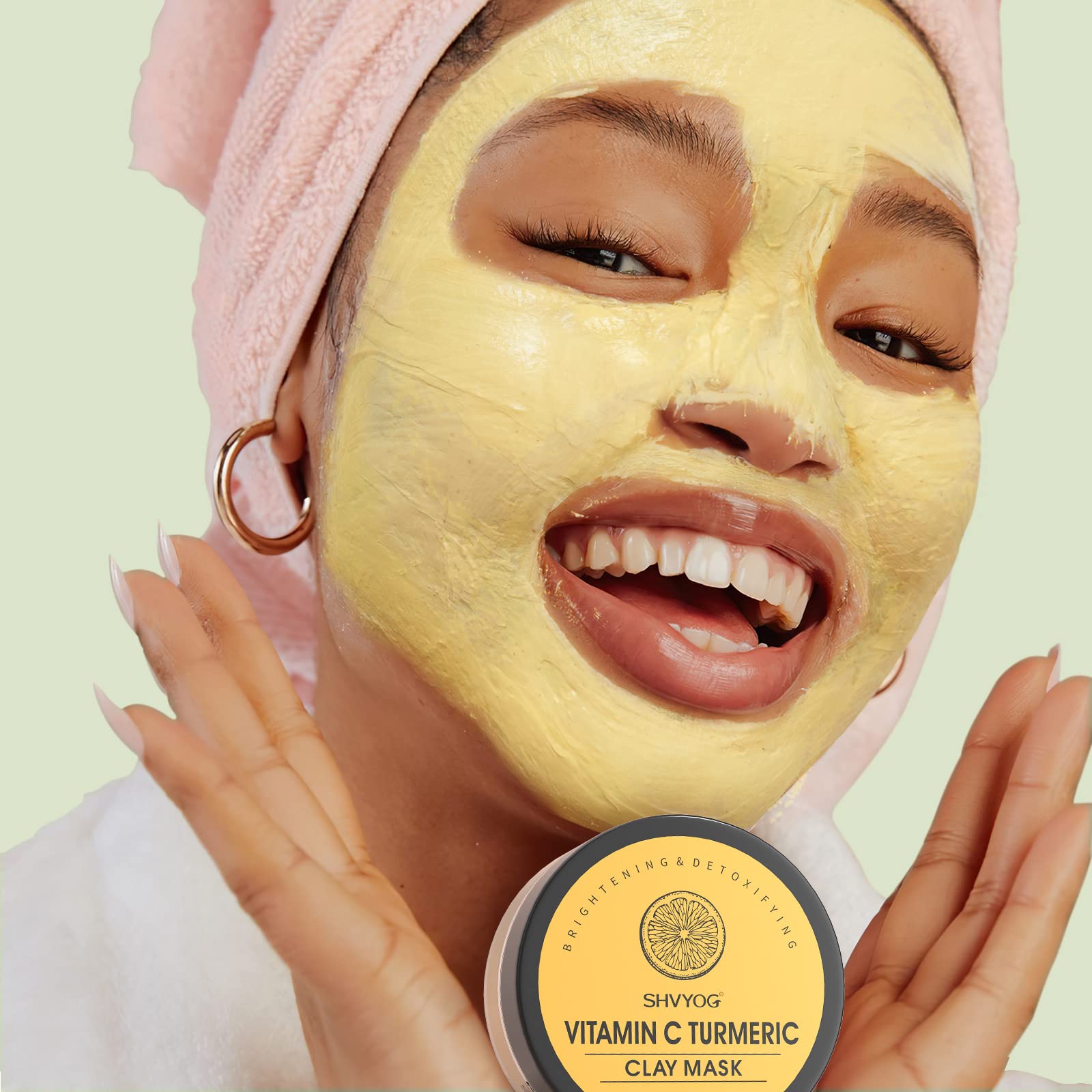 SHVYOG at-home spa ritual with the 4-pack set