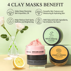 SHVYOG dead sea mud mask purifies pores and renews texture