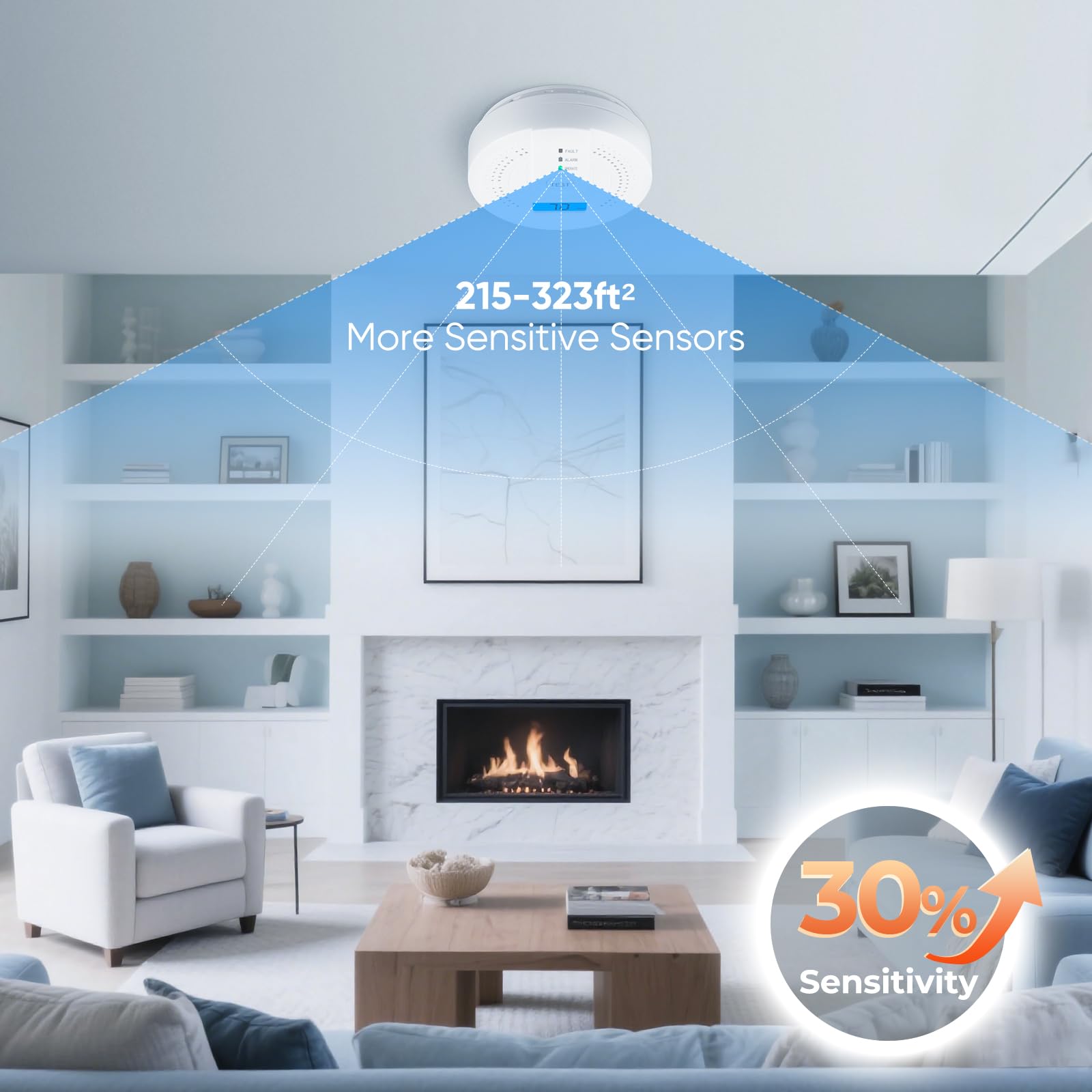 SHYEEH JA-995 wall-mount option for flexible placement