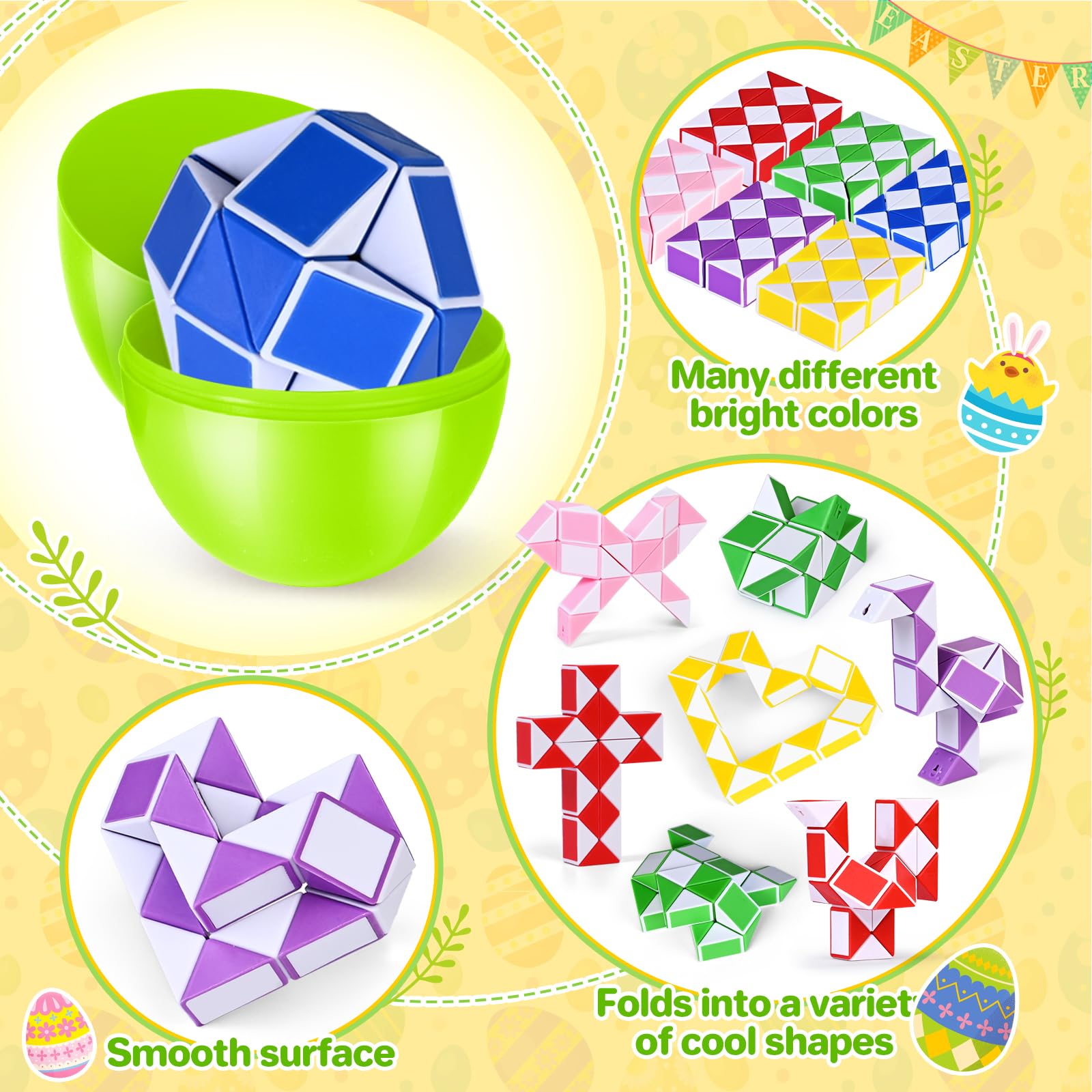 ShyLizard durable plastic twists withstand active preschool play.