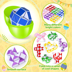 ShyLizard durable plastic twists withstand active preschool play.