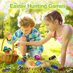 ShyLizard Easter eggs open to reveal toys during hunts