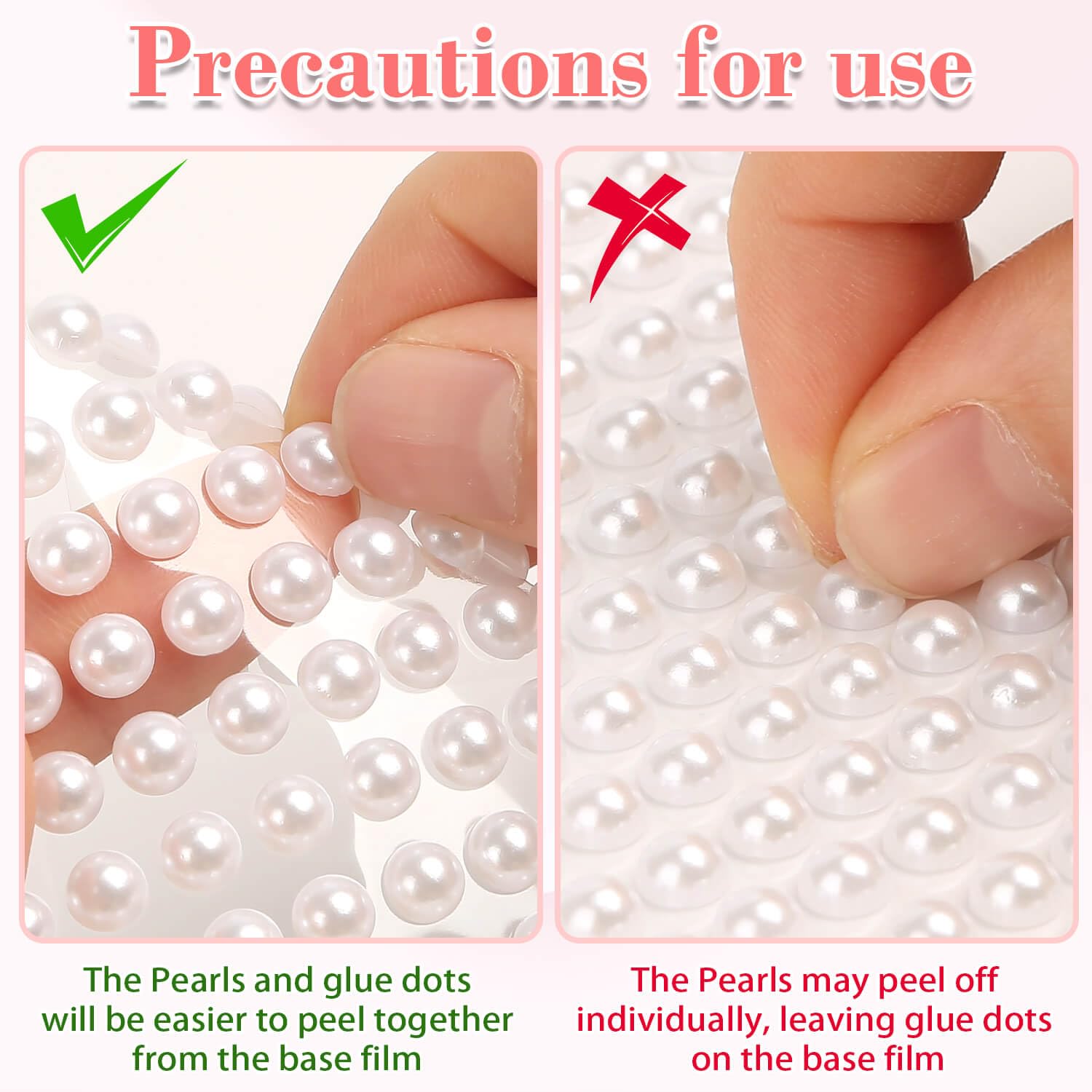 Shynek 8mm pearl accents for bold crafts and art