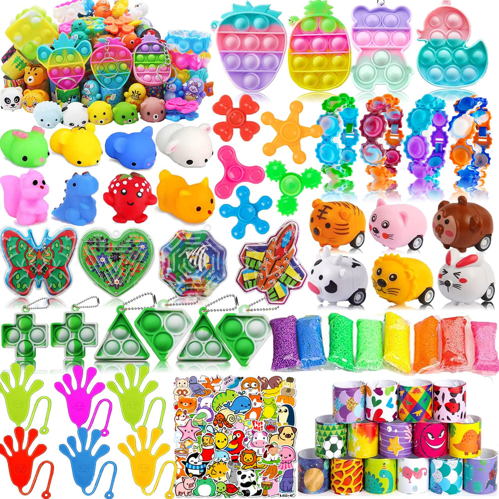 Sibucor Easter fidget toy assortment for party favors and prizes.