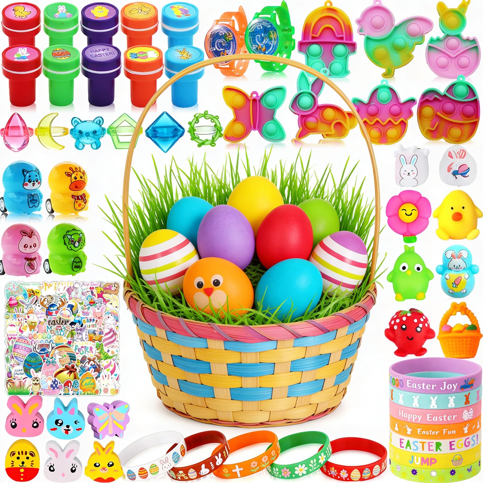 Sibucor Easter fillers easter erasers help tidy desks after crafts.
