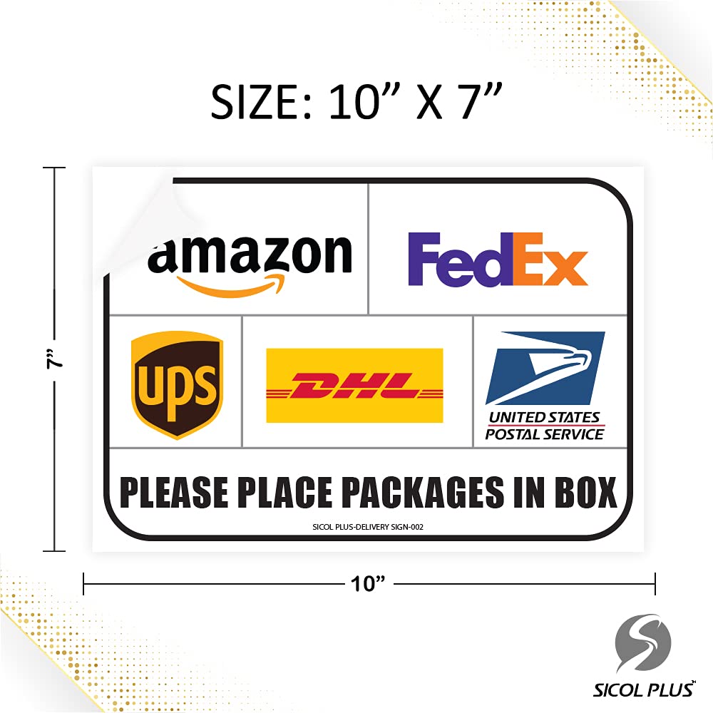 SICOL Plus door-view sign directs drop-offs with clear visibility.