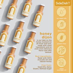 SideDish Honey Dijon Dressing dipping sauce versatile for chicken and vegetables.