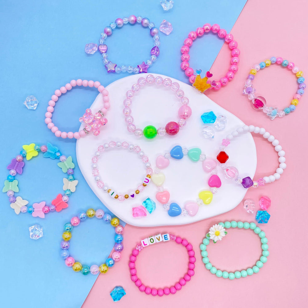 SIELEVIN multicolored-pattern bracelet, vibrant style to brighten daily outfits
