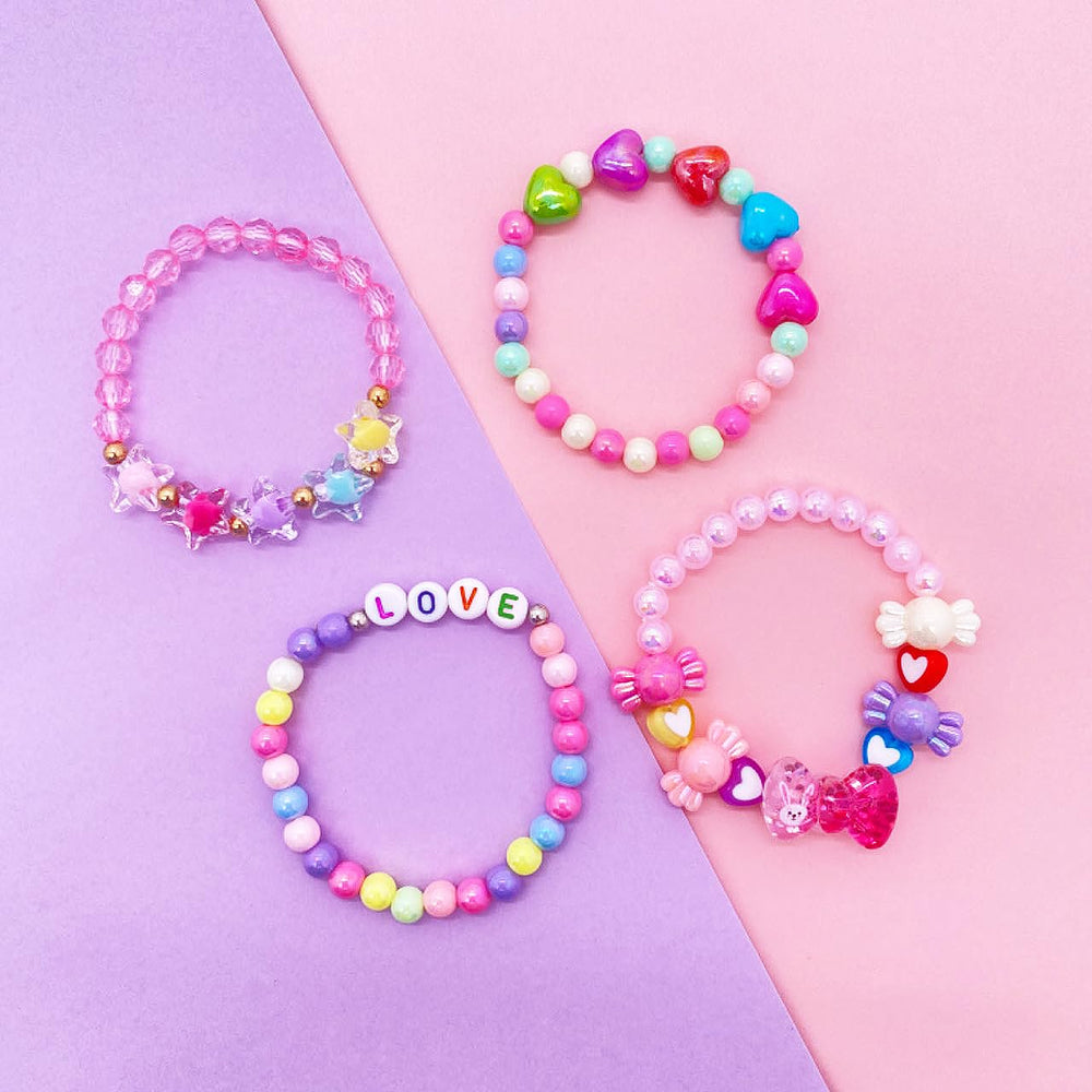 SIELEVIN candy color bracelet, vibrant hues ideal for party favors