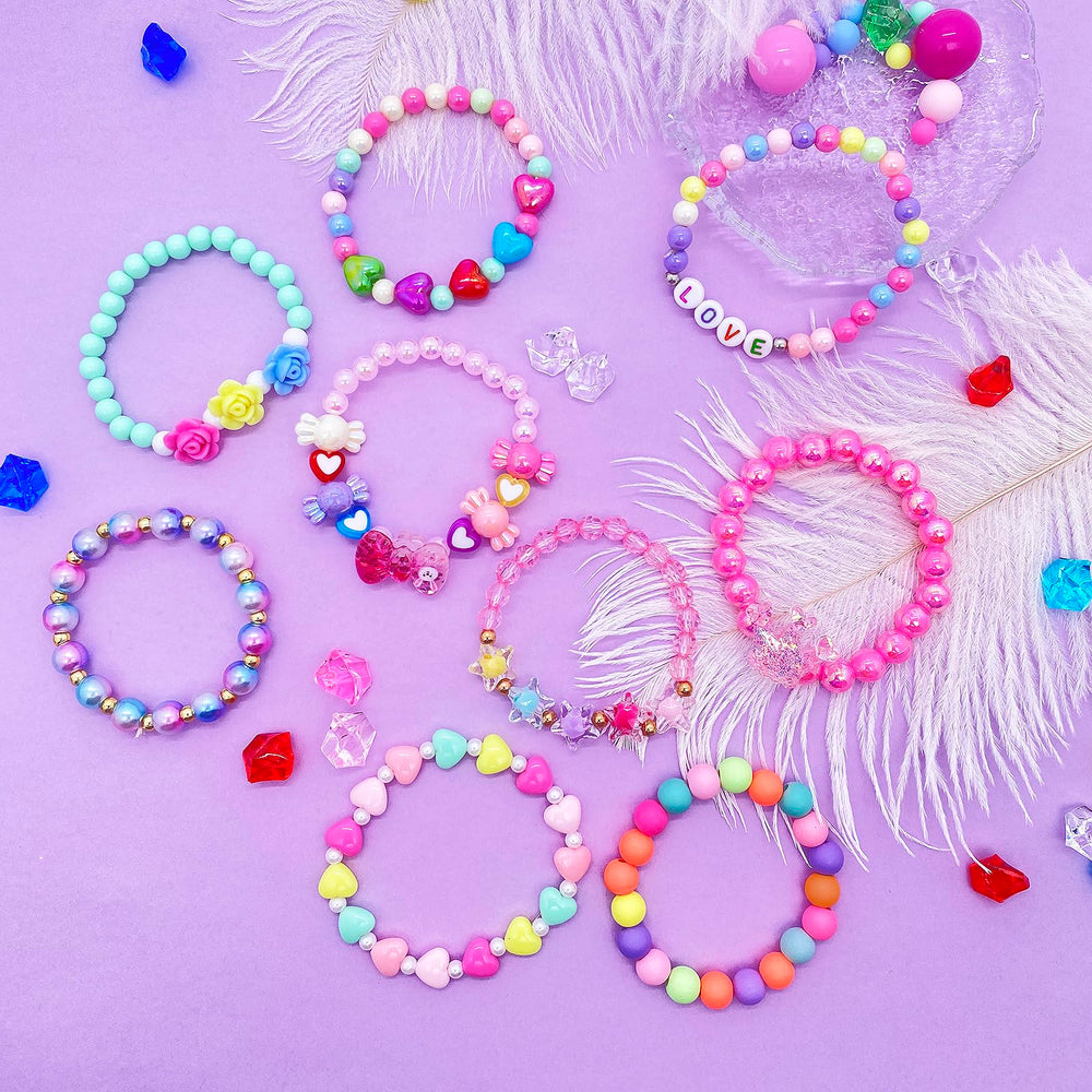 SIELEVIN colorful crystal star bracelet adds sparkle to party looks