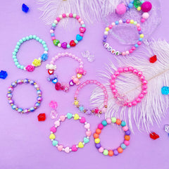 SIELEVIN colorful crystal star bracelet adds sparkle to party looks