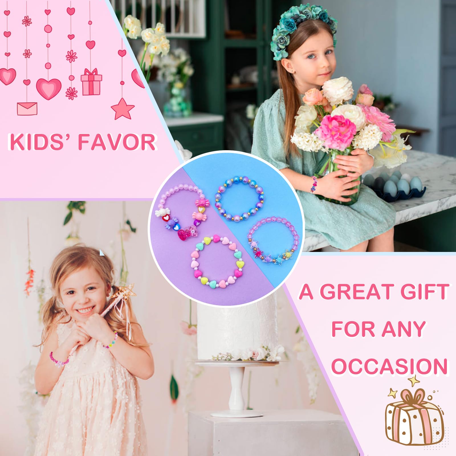 SIELEVIN mermaid color bracelet with ocean-inspired tones for imaginative play