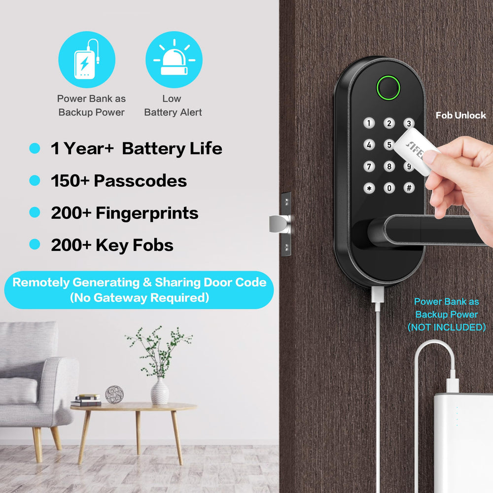 Sifely Bluetooth control app lets you manage codes and access logs