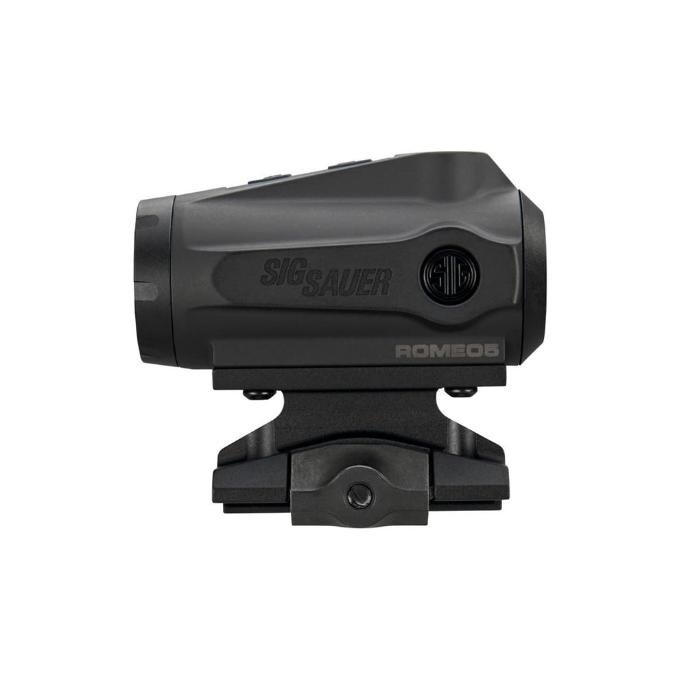 SIG SAUER ROMEO5 GEN II side-mounted controls enable ambidextrous brightness control