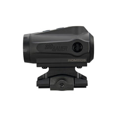 SIG SAUER ROMEO5 GEN II side-mounted controls enable ambidextrous brightness control