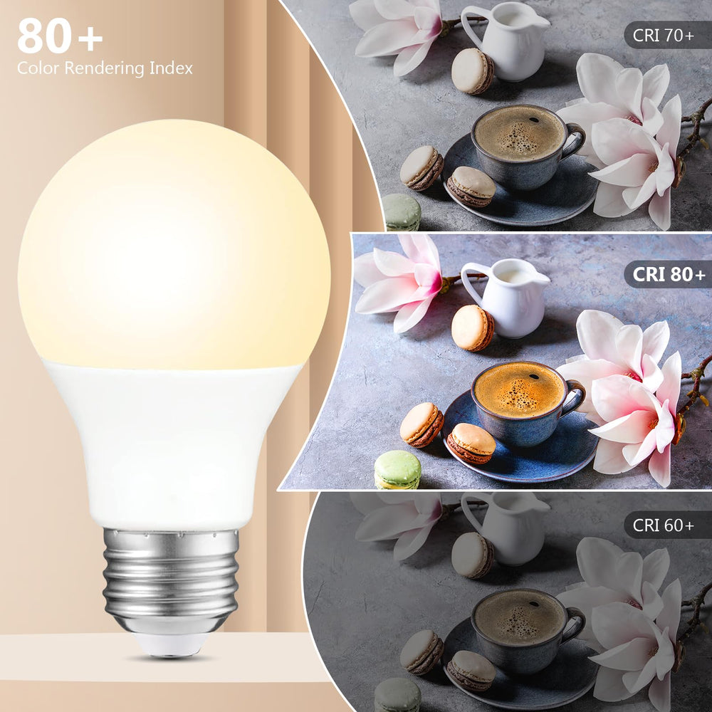 Sigalux A19 LED bulbs 8W save energy while delivering 750 lumens.