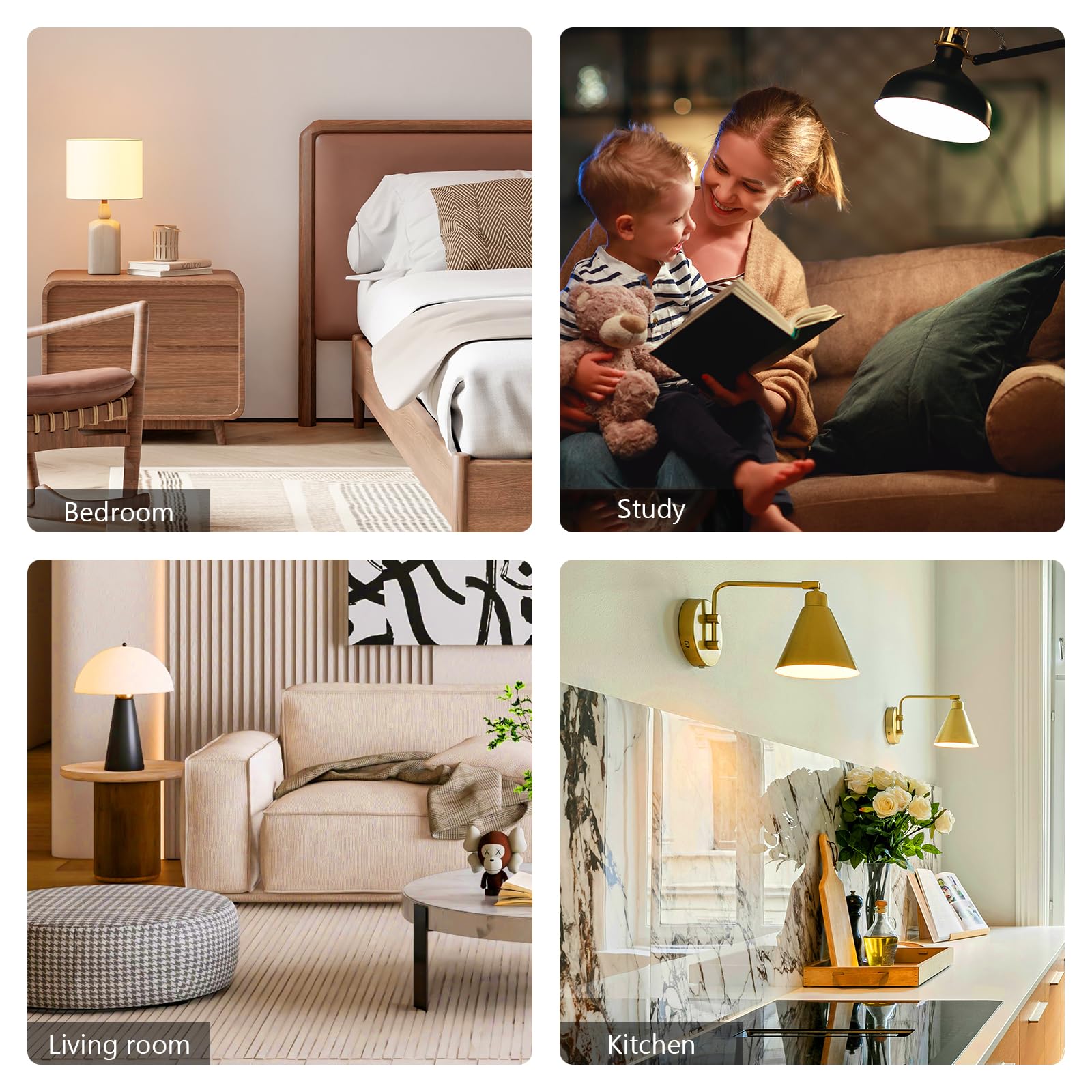 Sigalux 4-pack convenience keeps multiple rooms consistently lit