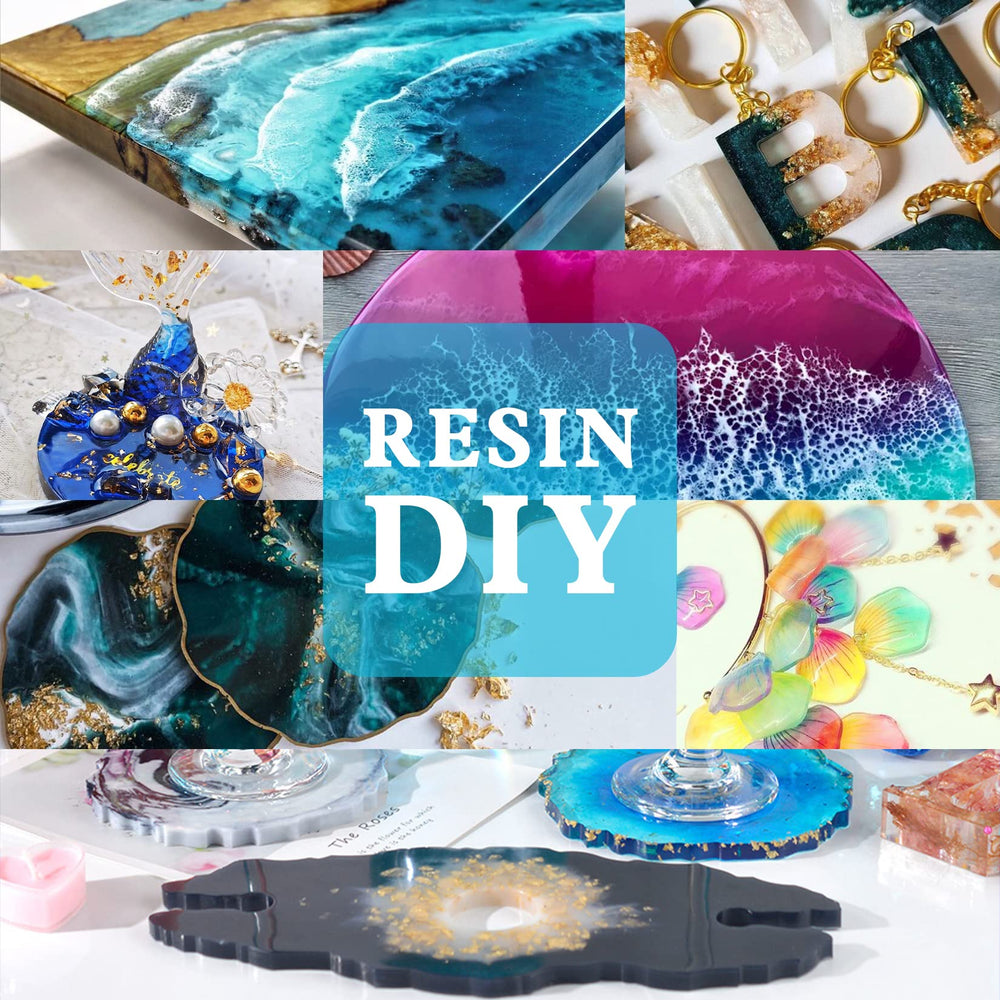 SigWong white epoxy pigment drops to create opaque resin effects
