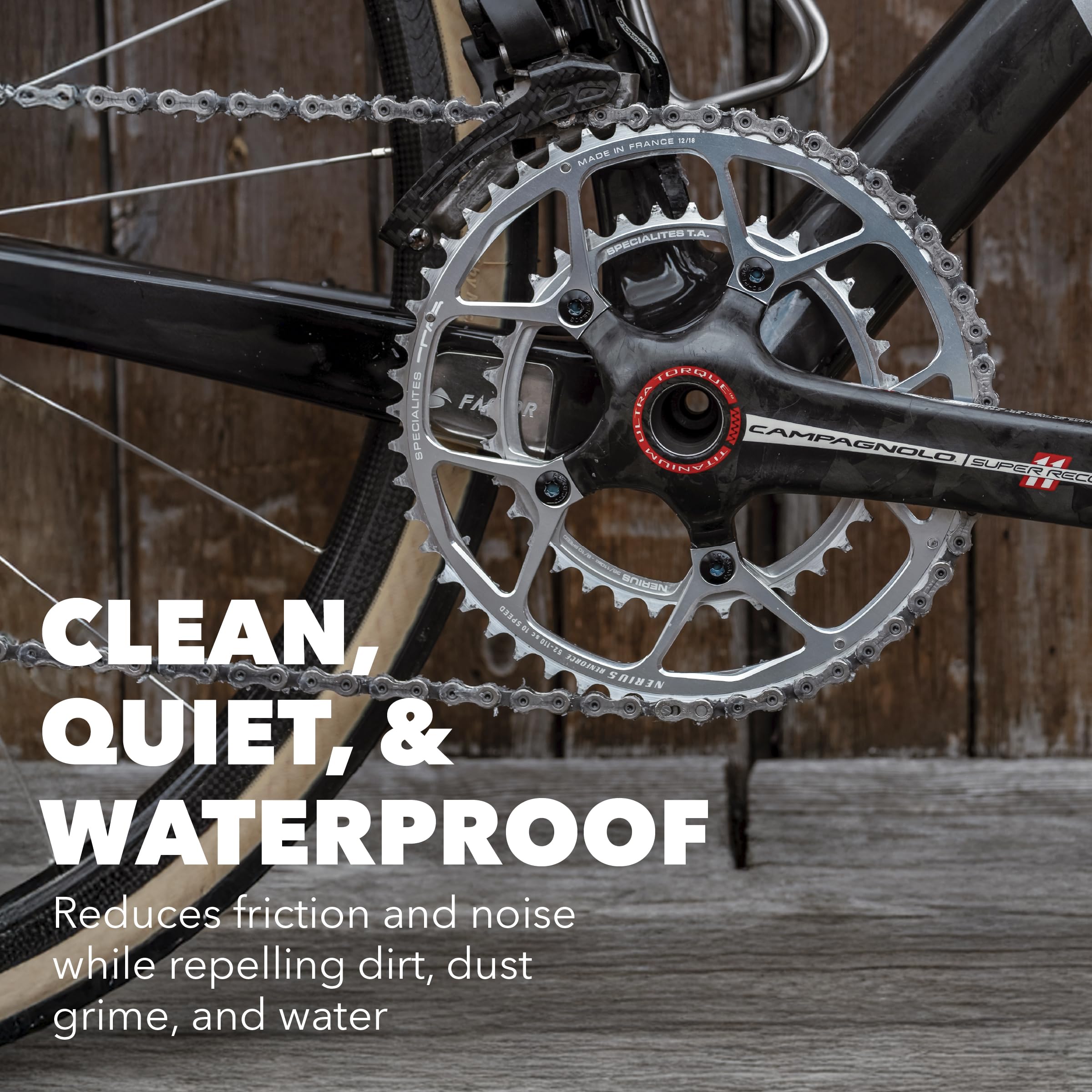 Silca Super Secret Bike Chain Lube easy-use drip application for quick touch-ups