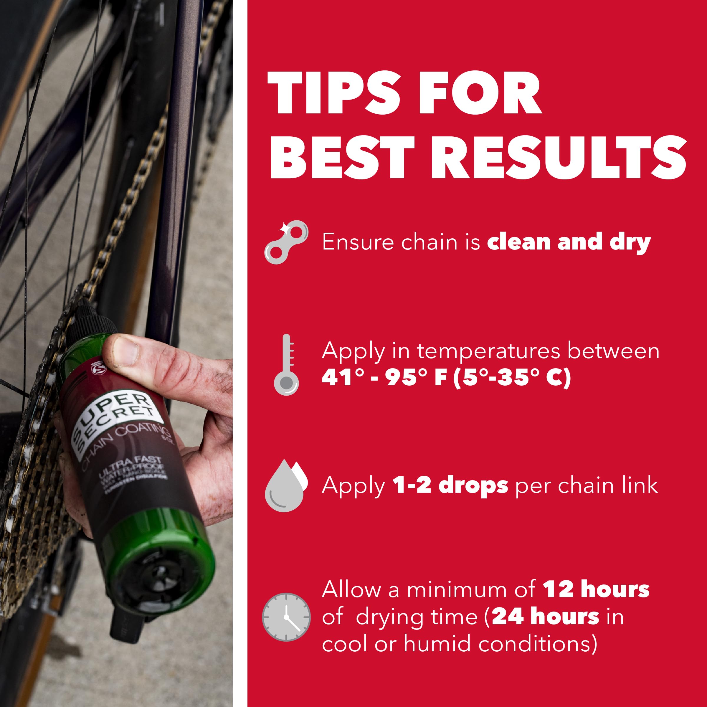 SILCA Super Secret Bike Chain Lube is eco-friendly and safe for your bike