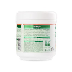Silicon Mix Bamboo Nourishing Hair Treatment jar provides deep conditioning for revitalized, elastic hair