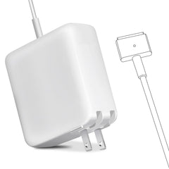 SiliconV 85W T-Tip MacBook Pro charger powering a notebook for reliable daily use