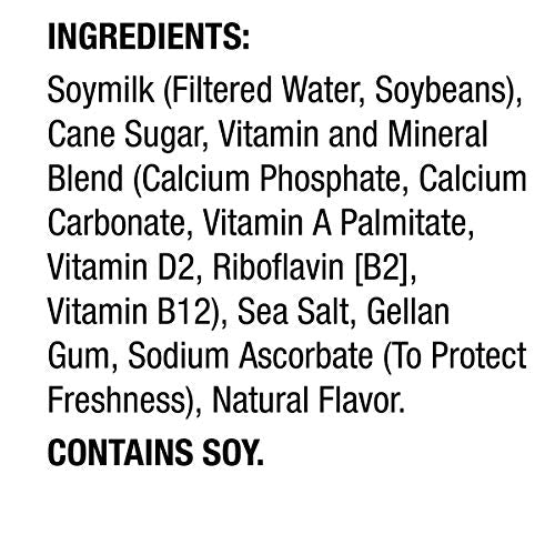 Silk vanilla soymilk poured over cereal for a dairy-free breakfast.