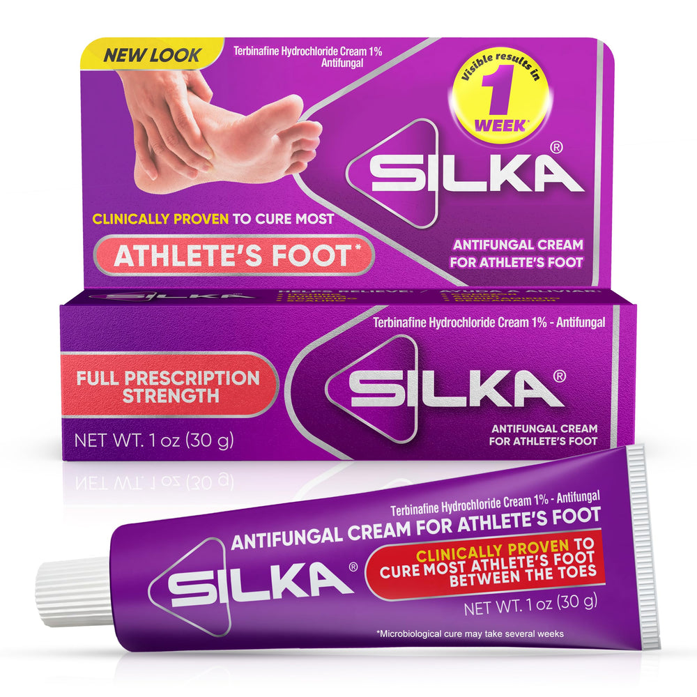 Silka Anti-Fungal Cream bottle front for quick relief